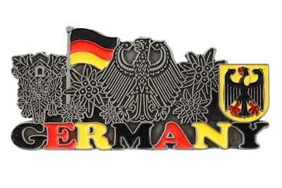 Magnet Metall Deutschland Adler mit Wappen