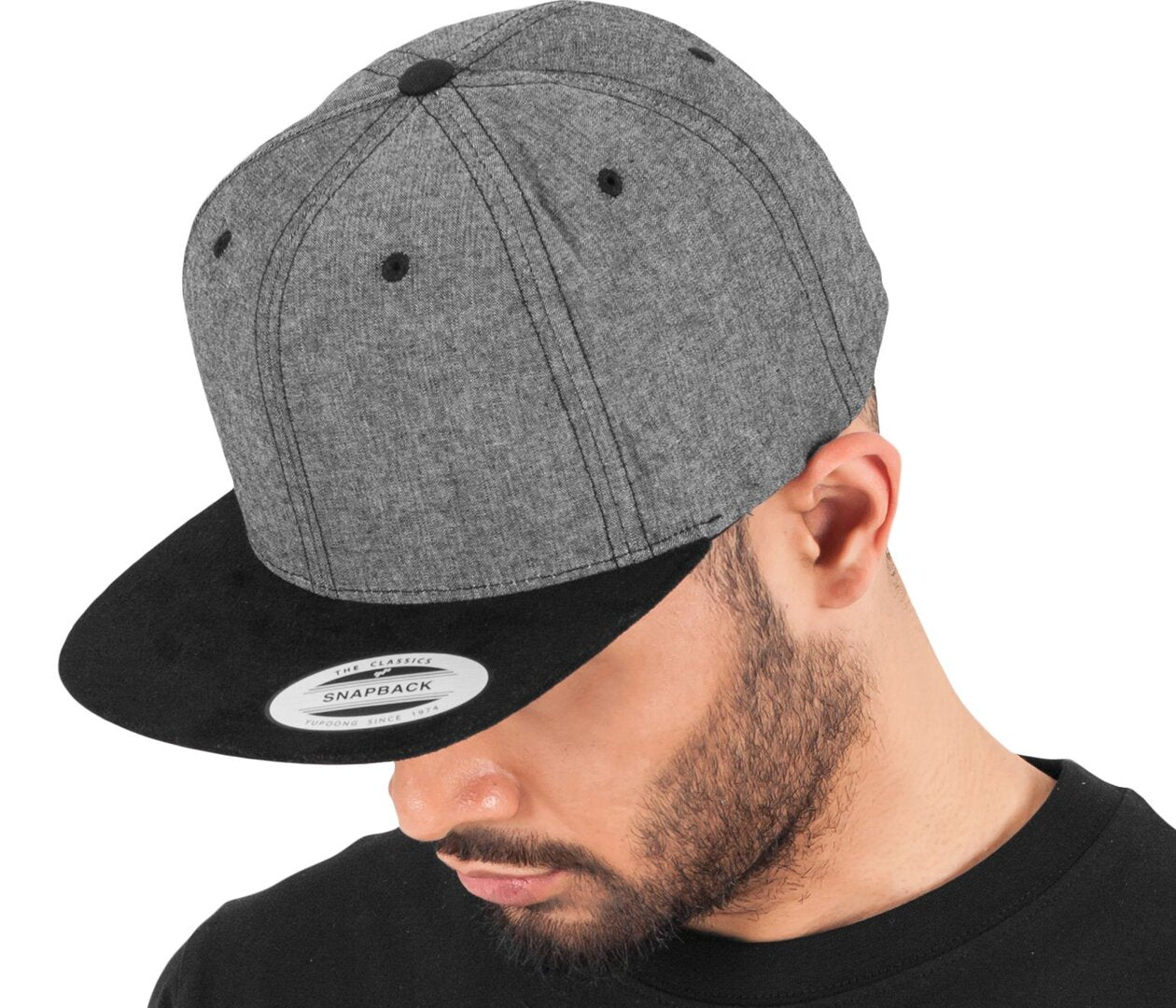 Samt-Touch Flexfit Cap von Yupong "Chambrey-Suede", verschiedene Farben