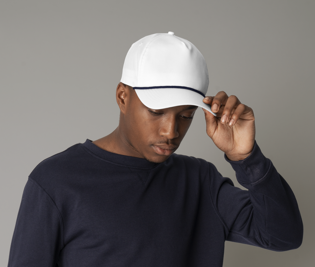 Baseball Cap mit Seil-Detail von Beechfield