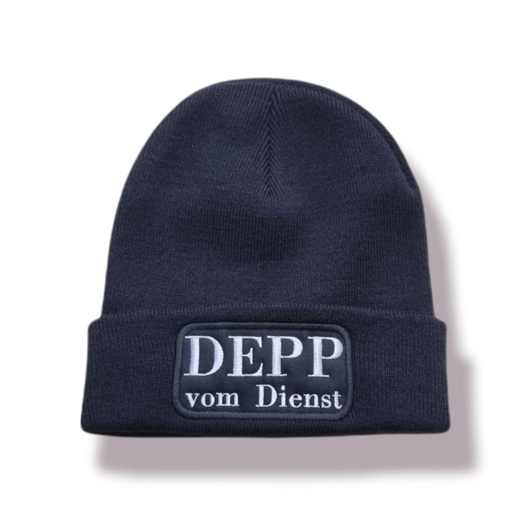 Beanie Mütze Depp vom Dienst