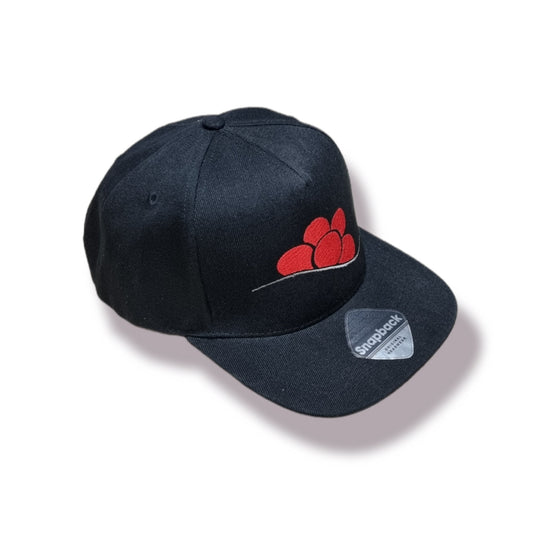 Embroidered snapback cap "Bollenhut" from the Black Forest