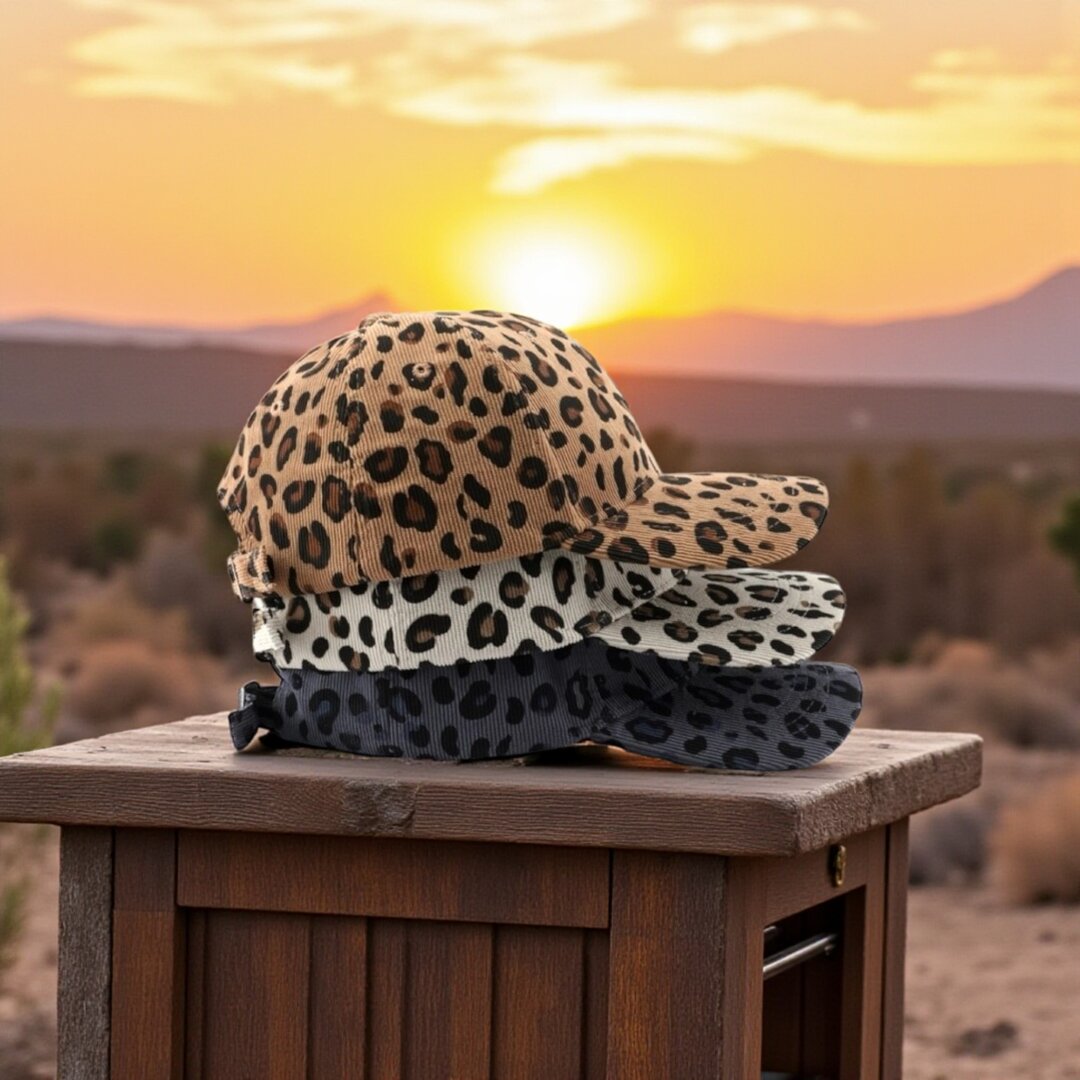 Basecap mit Leopardenmuster - verschiedene Farben