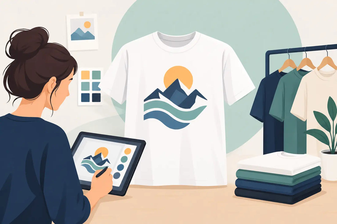 T Shirt individuell bedrucken - mit Charakter