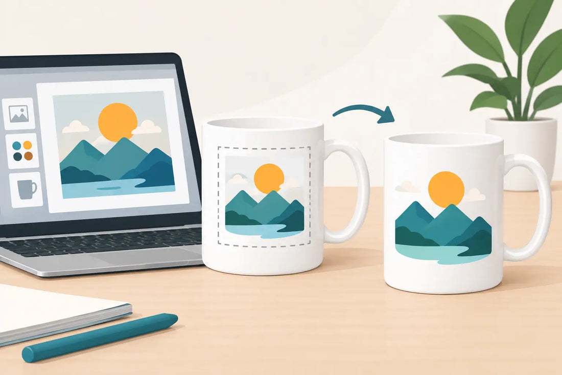 Tasse mit eigenem Text bedrucken leicht gemacht