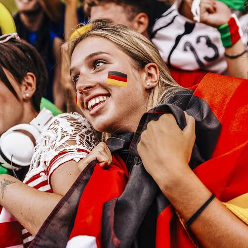 Fanschminke Deutschland