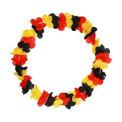 Blumenkette "Laola" in Deutschlandfarben