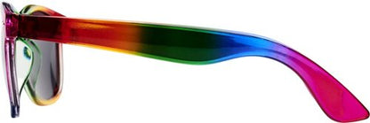 Lunettes de soleil couleurs arc-en-ciel