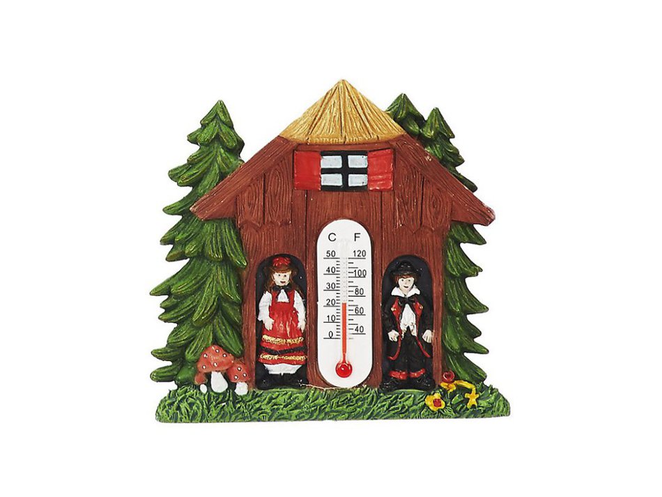 Magnet Schwarzwald mit Thermometer