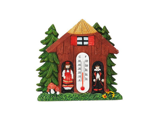 Magnet Schwarzwald mit Thermometer