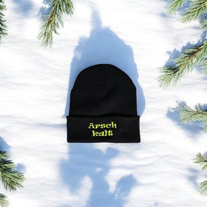 Beanie Mütze "Arschkalt" in verschiedenen Farben