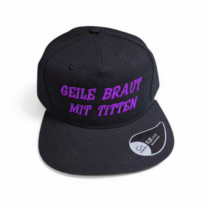 Casquette snapback "Belle nana à gros seins"