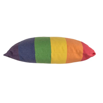 Kissenbezug in Regenbogenfarben
