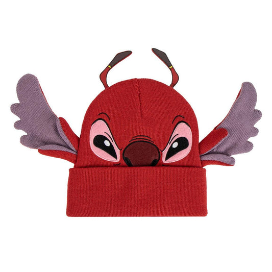 KNITTED HAT STITCH - red