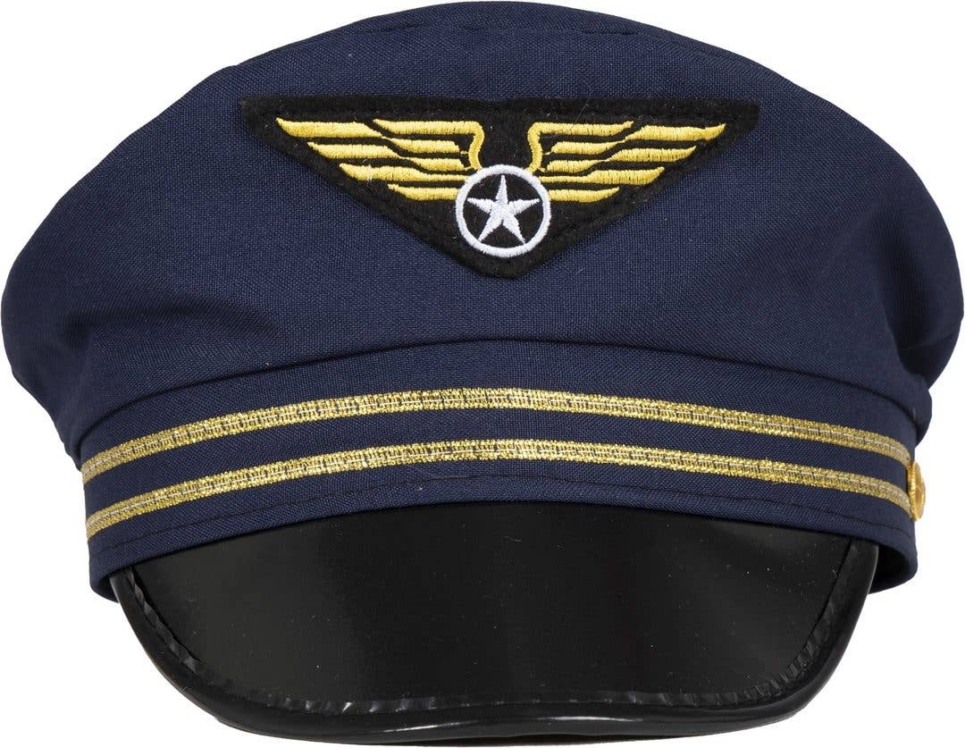 Casquette de pilote d'aviation - Adulte