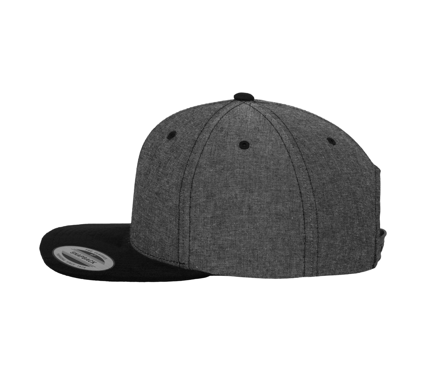 Casquette snapback Flexfit Chambray Suede
