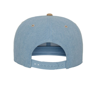 Casquette snapback Flexfit Chambray Suede
