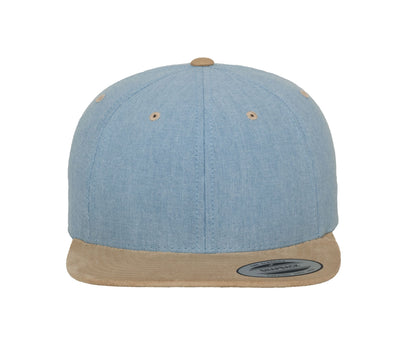 Casquette snapback Flexfit Chambray Suede