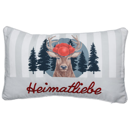 Kissen "Heimatliebe", rechteckig 50 x 30 cm