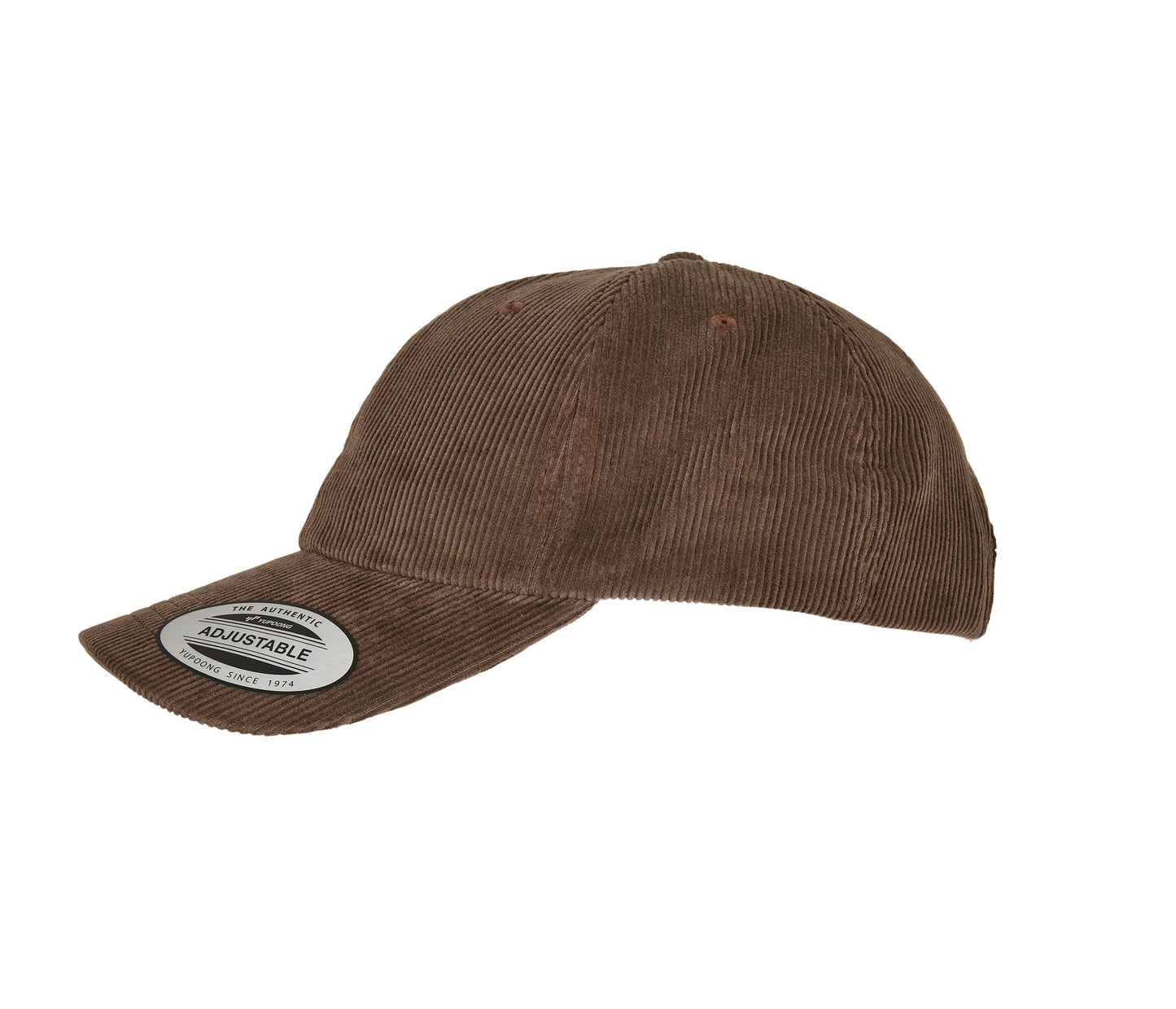 Casquette de papa en velours côtelé Flexfit Low Profile