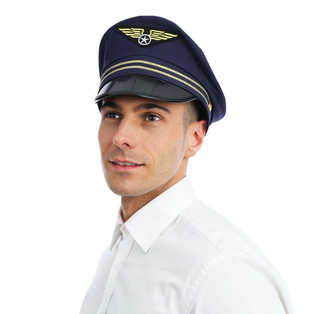 Casquette de pilote d'aviation - Adulte