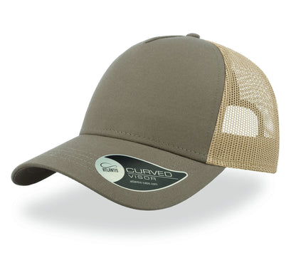 Casquette Atlantis 5 pans style camionneur en coton