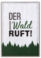 Metal Magnet "Black Forest", various designs