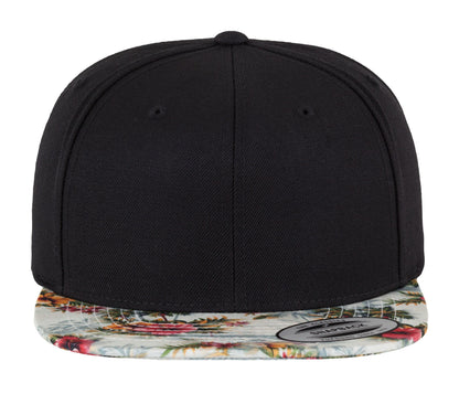 Casquette snapback Flexfit à motif floral
