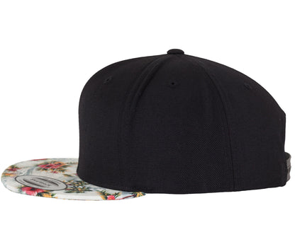 Casquette snapback Flexfit à motif floral