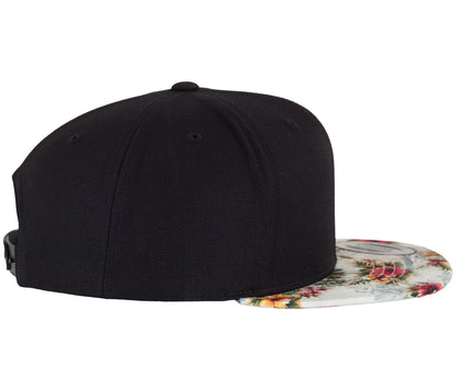 Casquette snapback Flexfit à motif floral