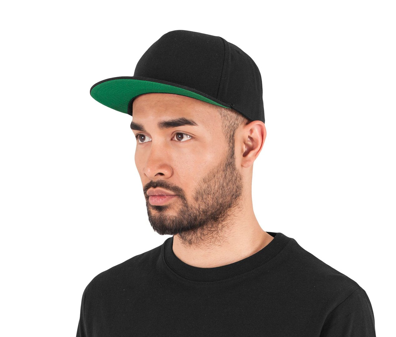 Flexfit 5-Panel Cotton Snapback Cap