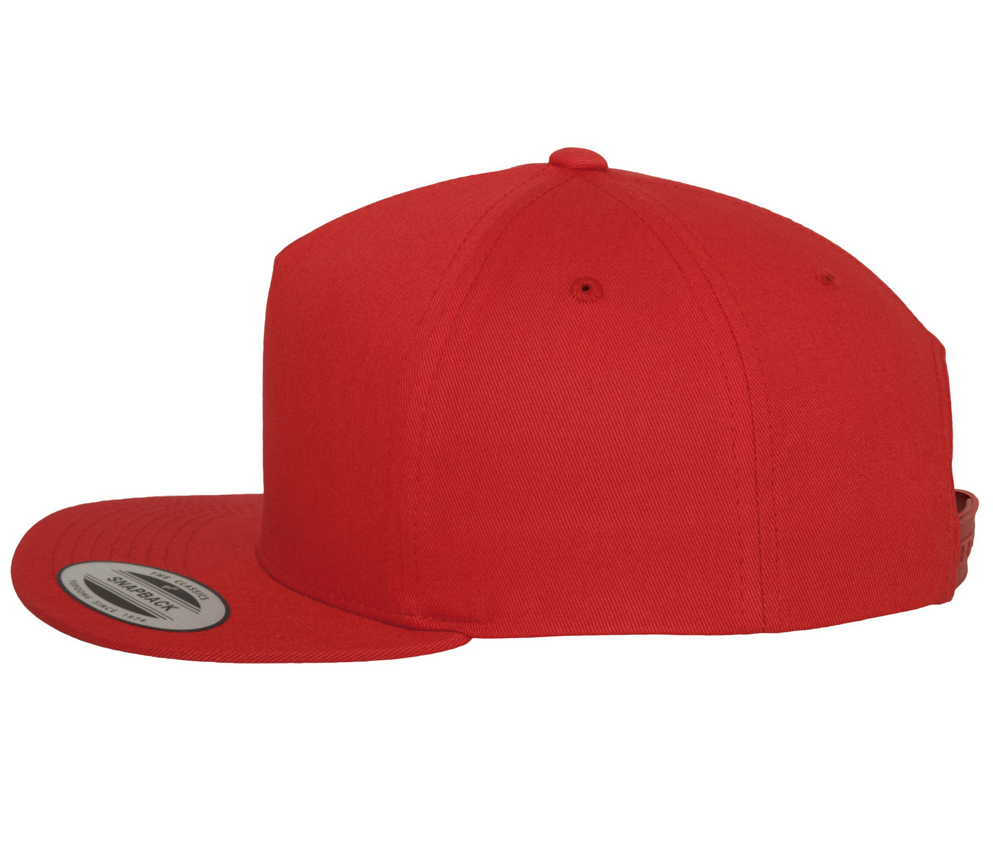 Flexfit 5-Panel Cotton Snapback Cap