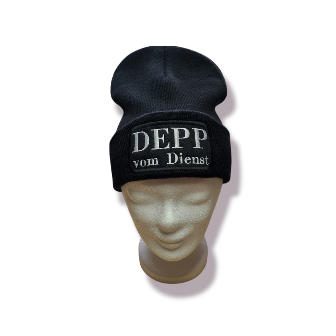 Beanie Mütze Depp vom Dienst