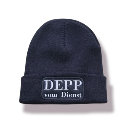 Beanie Mütze Depp vom Dienst
