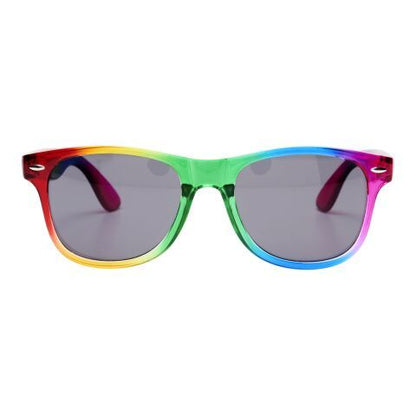 Lunettes de soleil couleurs arc-en-ciel