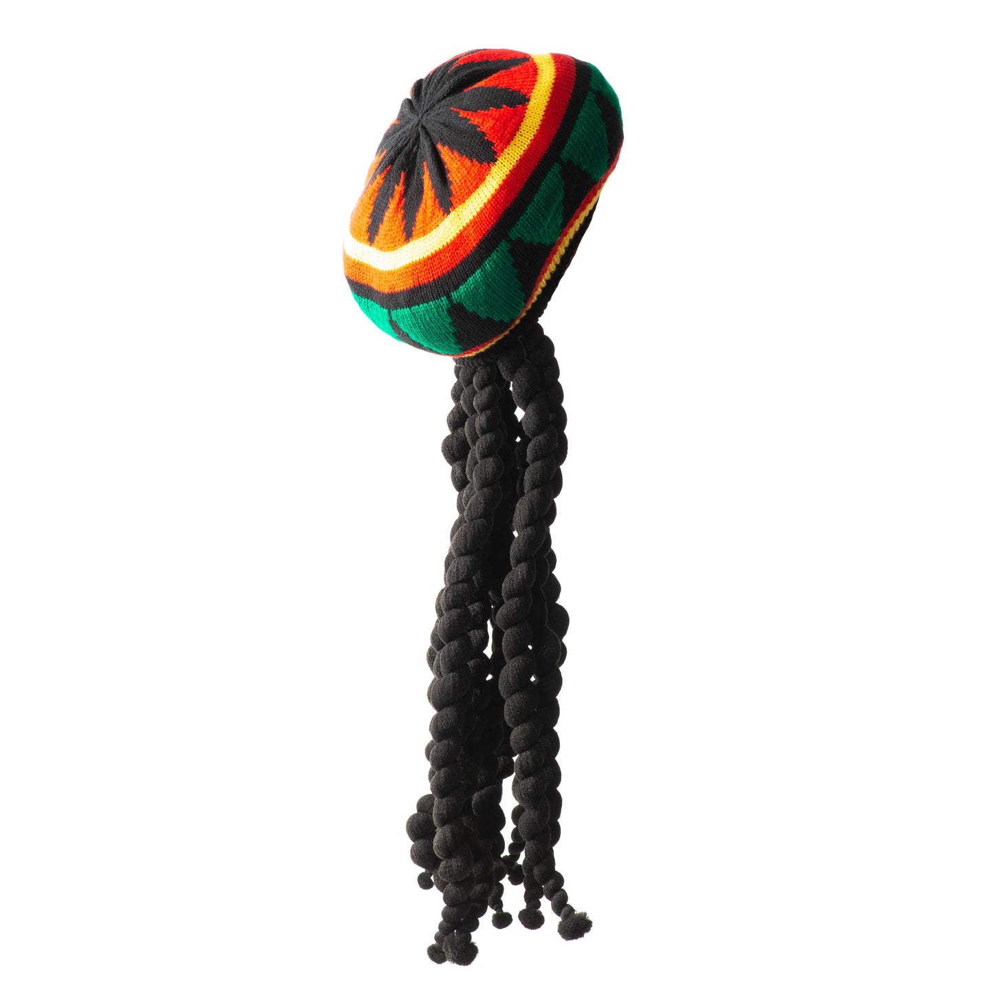 Rasta-Cap mit Dreads - Partyzubehör
