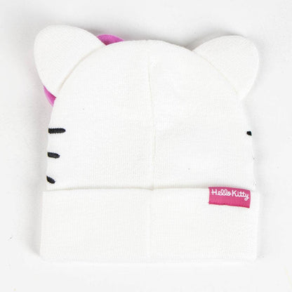 Bonnet tricoté HELLO KITTY