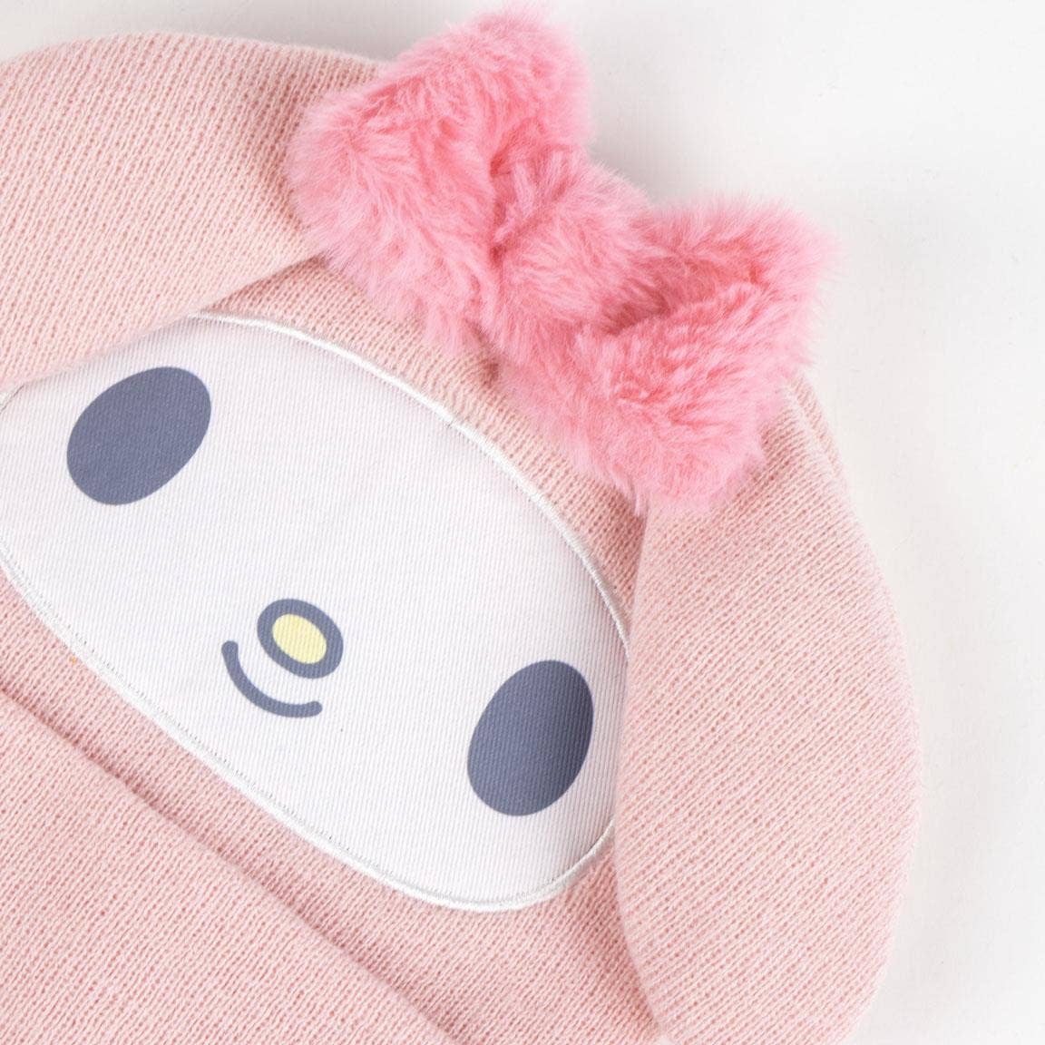 Bonnet tricoté Hello Kitty