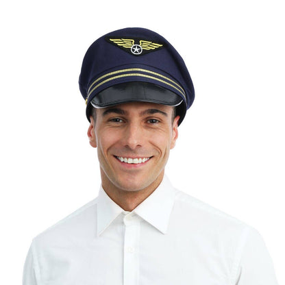 Casquette de pilote d'aviation - Adulte