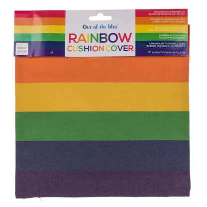 Kissenbezug in Regenbogenfarben