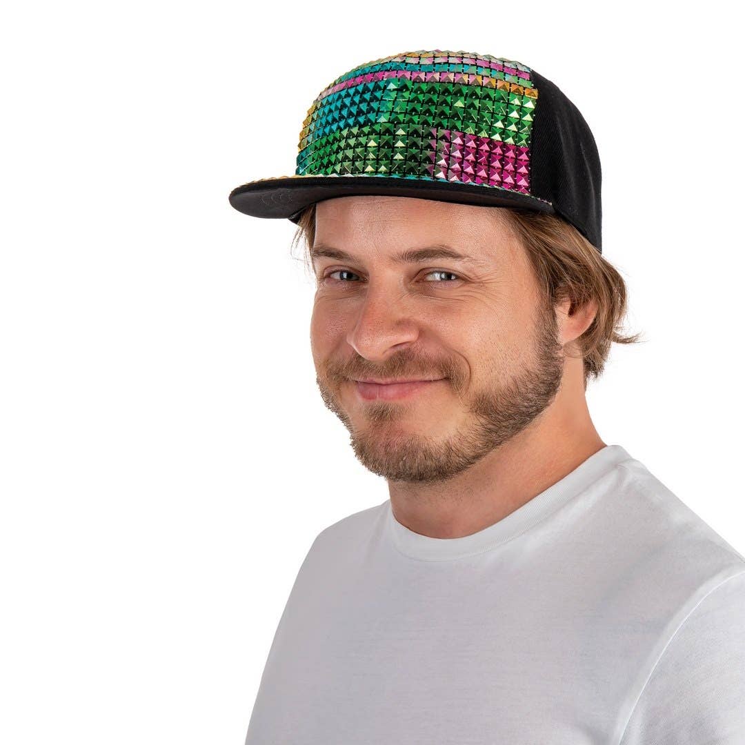 Bling-Bling Kappe - Mehrfarbig - Erwachsene
