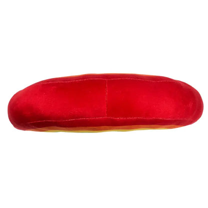 Coussin en peluche arc-en-ciel en forme de U