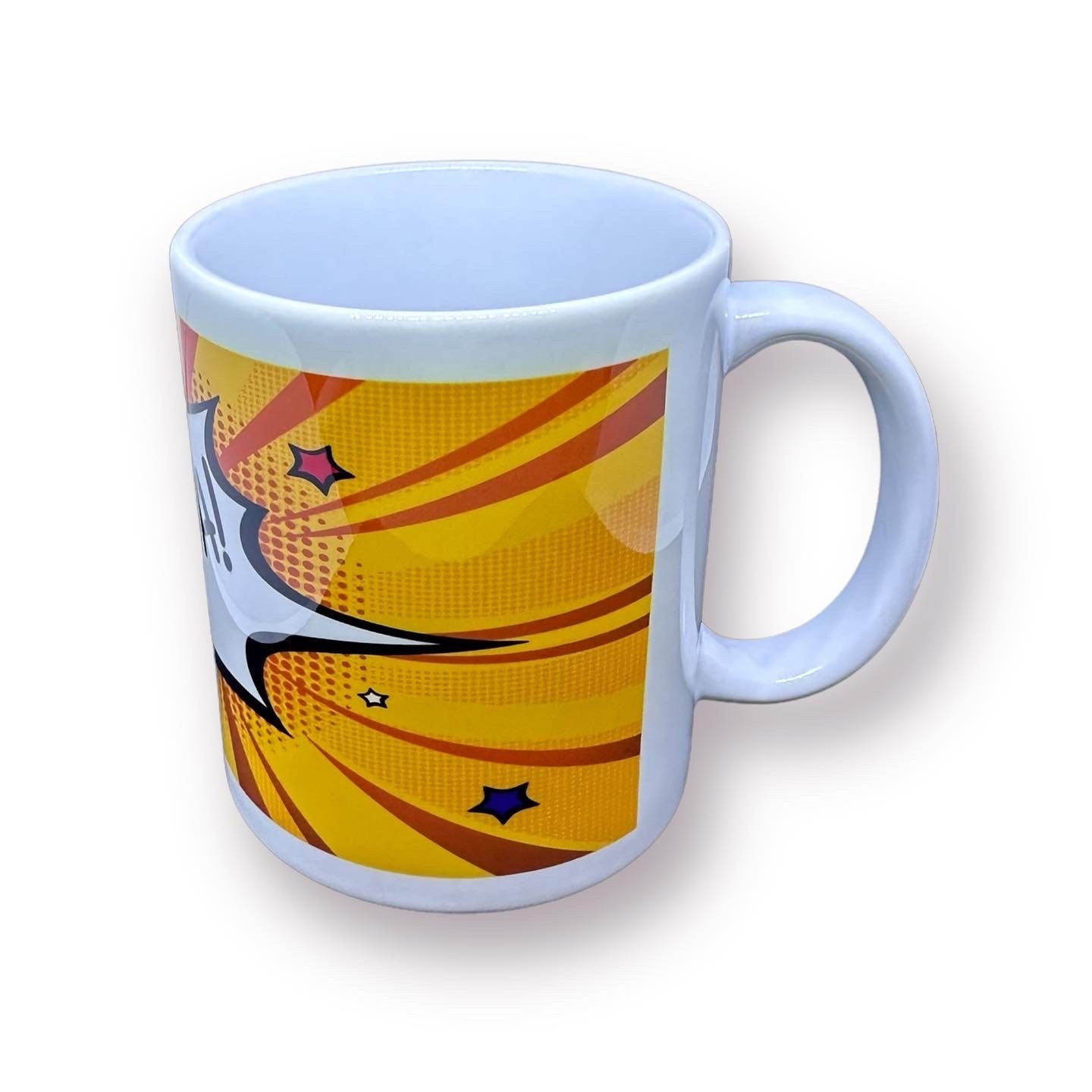Funny mug printed "Kurwa!", office, work, funny
