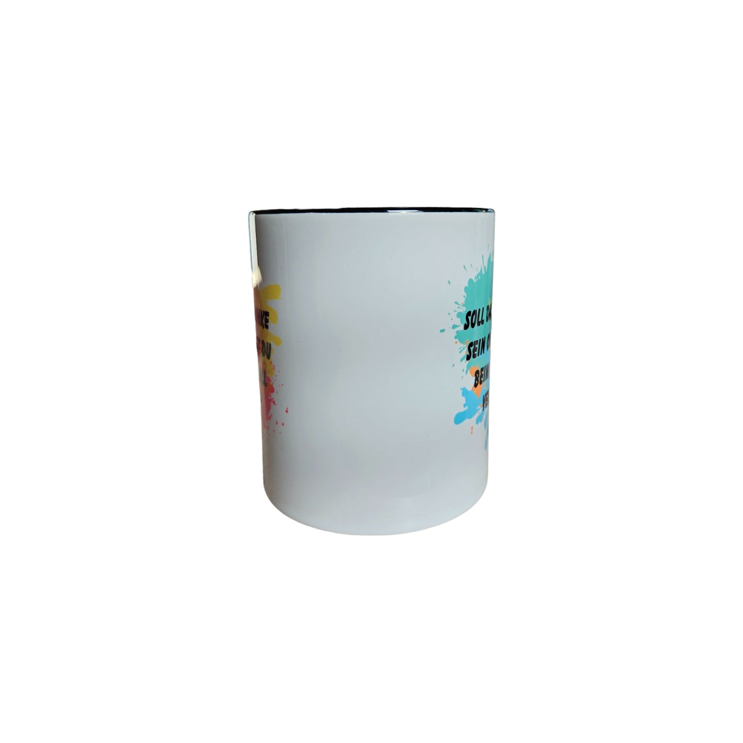 Funny and cheeky mug "Makeup or Paintball"