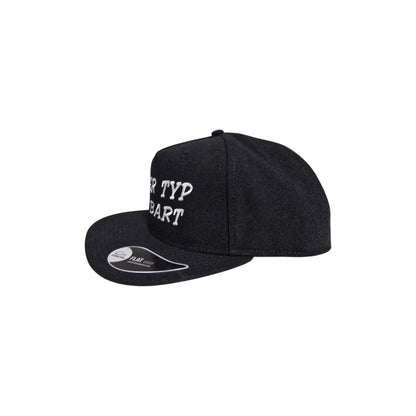Snapback cap, embroidered "Cool guy with a beard"
