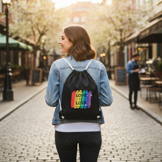Sac de sport / sac à dos "Love is Love"