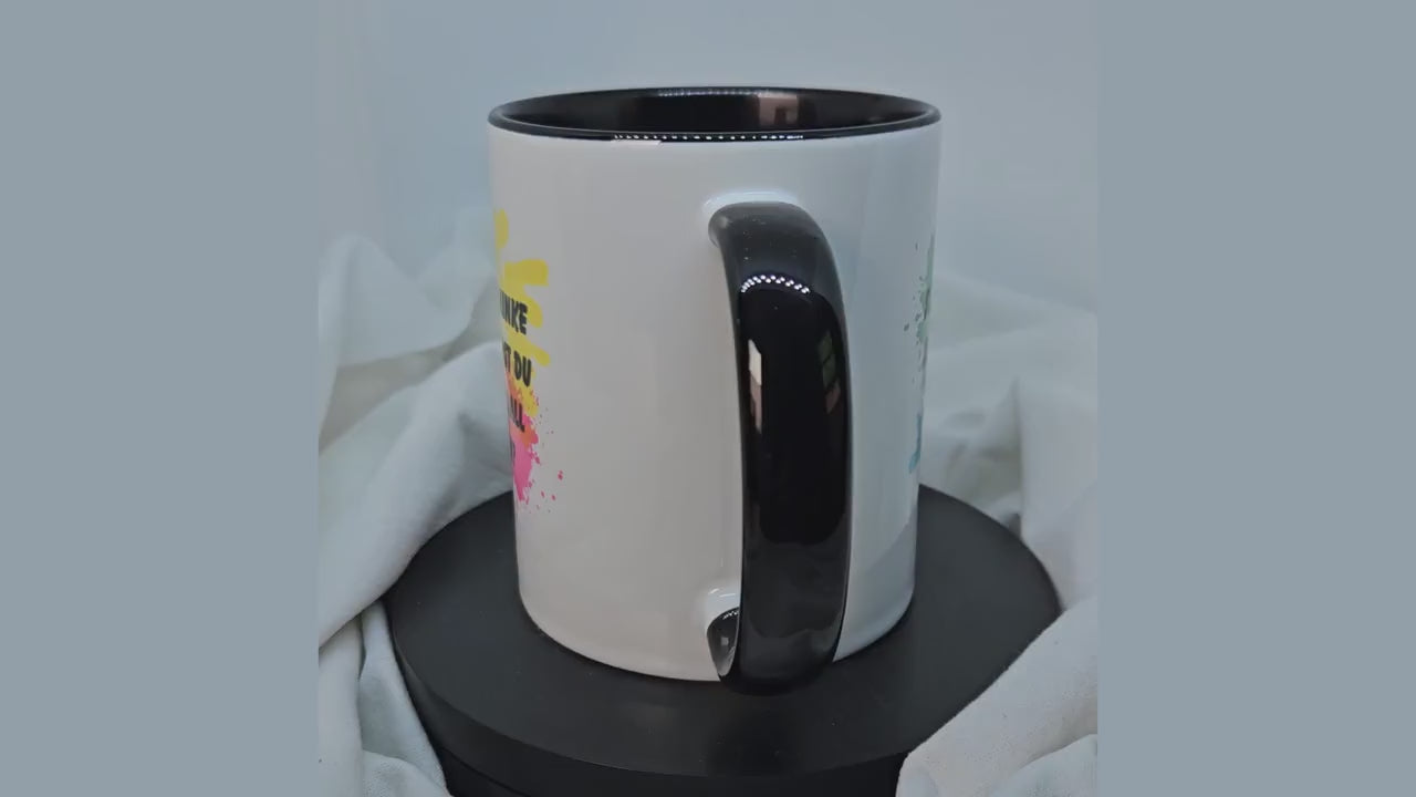 Funny and cheeky mug "Makeup or Paintball"