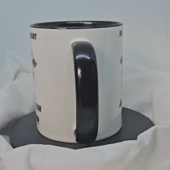 funny mug "KUHler", cow, animal, cool, funny