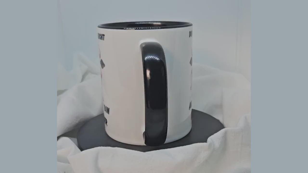funny mug "KUHler", cow, animal, cool, funny