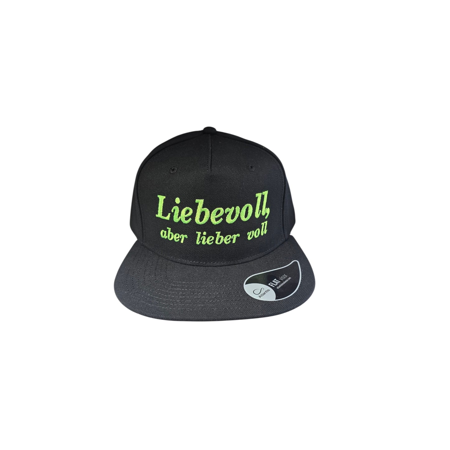 Casquette Snapback "Liebevoll, aber lieber voll" Ton compagnon pour les enterrements de vie de célibataire et toutes les fêtes